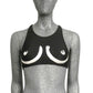 MOSCHINO COUTURE! - 2024 NWT Painted Swim Top, Size-6