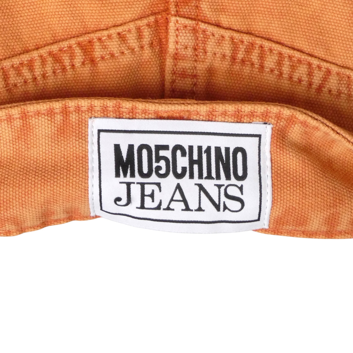 MOSCHINO JEANS - 2025 Orange Slow Down Maxi Skirt, Size-6