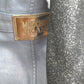 MOSCHINO JEANS - 2024 Blue Upside Down Jean Dress, Size-Small