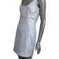 MOSCHINO JEANS - 2024 Blue Upside Down Jean Dress, Size-Small