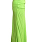 MOSCHINO JEANS - 2025 Green Rayon Sarong Style Skirt, Size-4