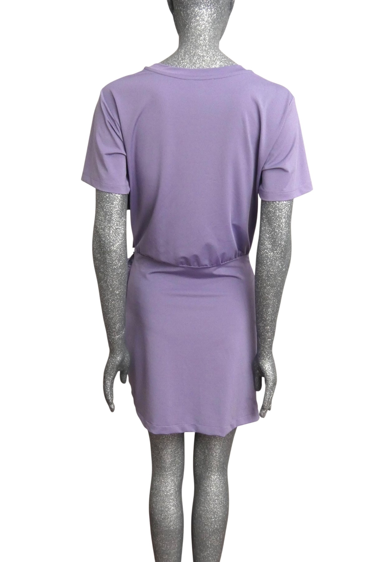 MOSCHINO JEANS - 2024 Lavender Peace Sign Knit Dress, Size-6