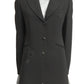 MOSCHINO COUTURE!  1990s Black Embroidered "Dreams" Blazer, Size-10