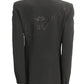 MOSCHINO COUTURE!  1990s Black Embroidered "Dreams" Blazer, Size-10