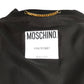 MOSCHINO COUTURE!  1990s Black Embroidered "Dreams" Blazer, Size-10
