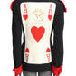 MOSCHINO COUTURE!  1989 10th Anniversary Ace Of Hearts Blazer, Size-6