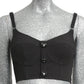 MOSCHINO COUTURE! - 2023 Crepe Bustier Bodice, Size-6