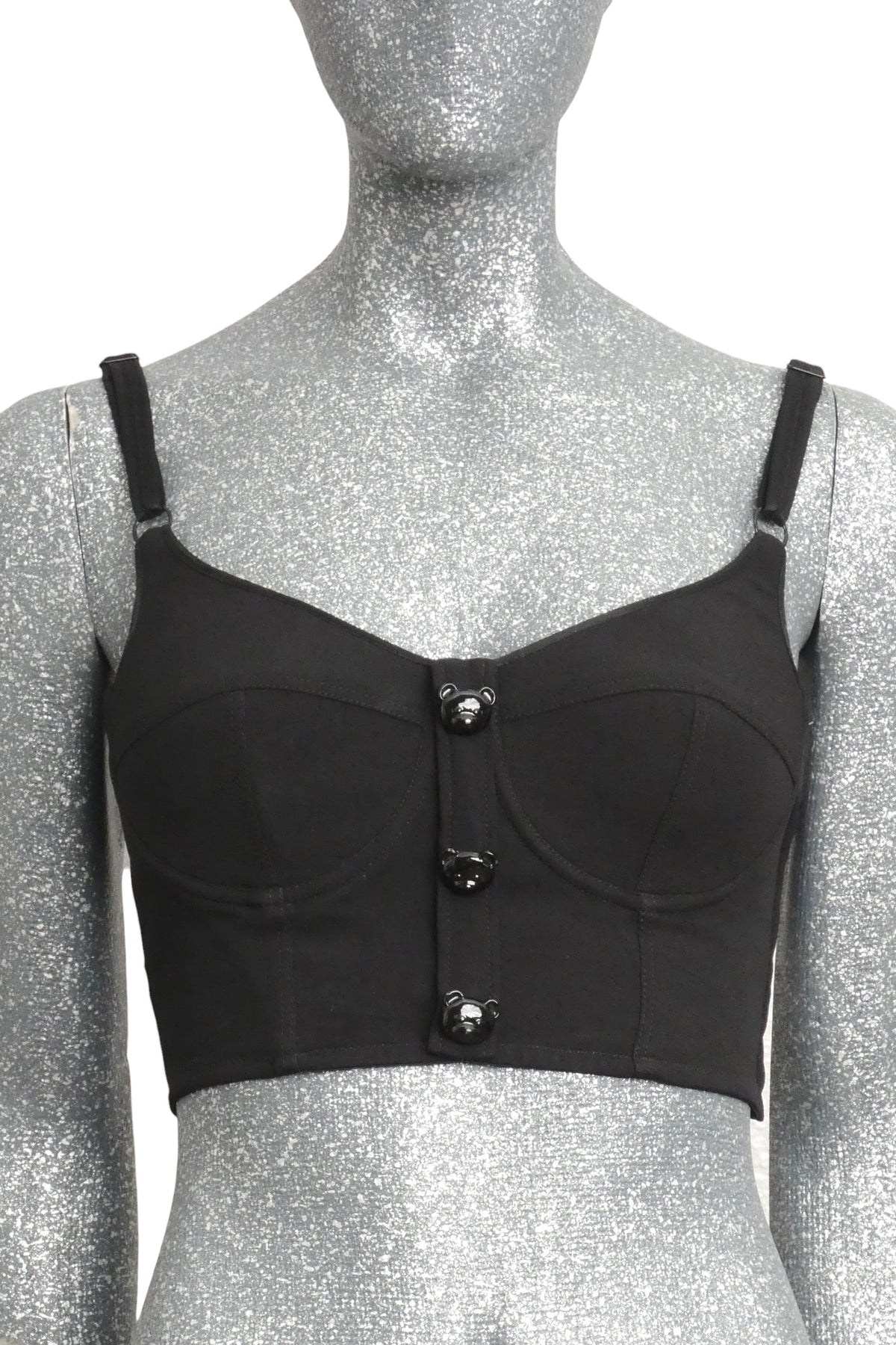 MOSCHINO COUTURE! - 2023 Crepe Bustier Bodice, Size-6