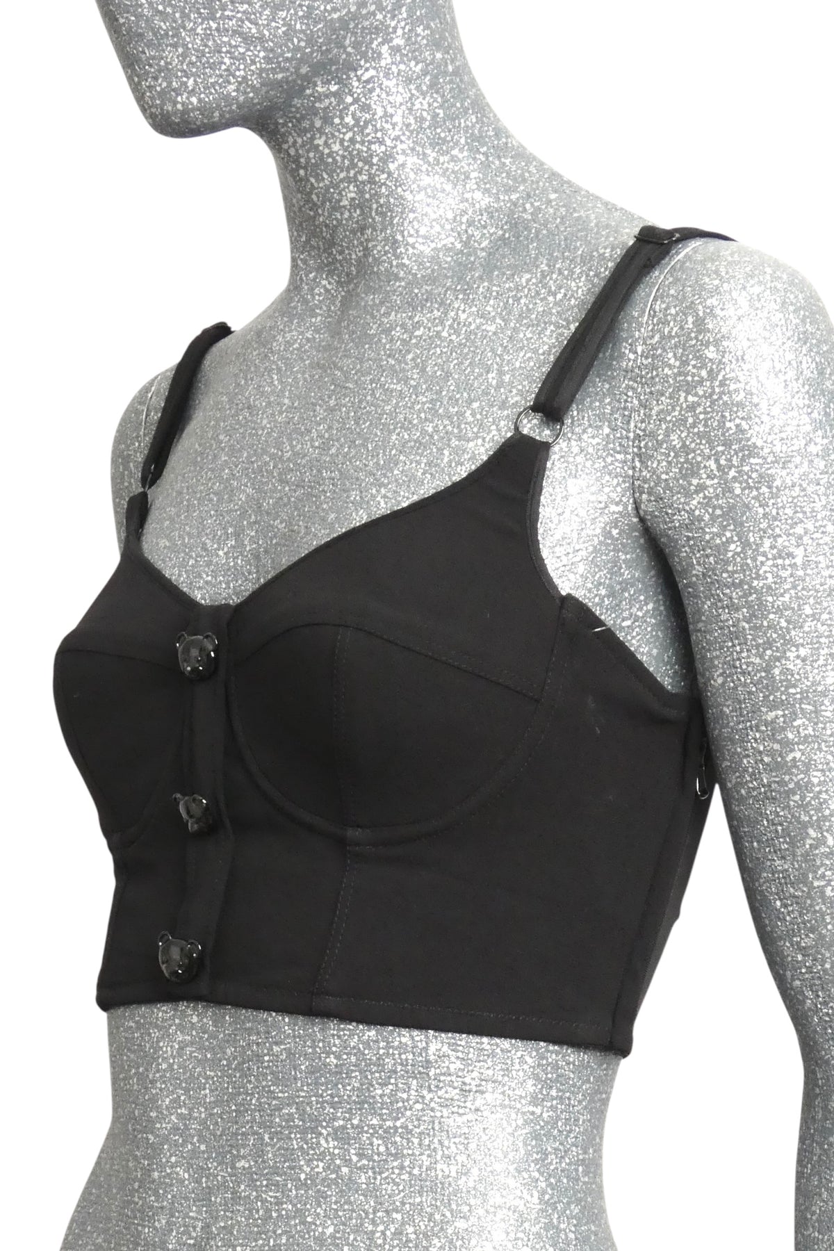 MOSCHINO COUTURE! - 2023 Crepe Bustier Bodice, Size-6
