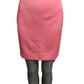 MOSCHINO COUTURE! - NWT Pink Satin Cutaway Skirt, Size-4