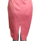 MOSCHINO COUTURE! - NWT Pink Satin Cutaway Skirt, Size-4