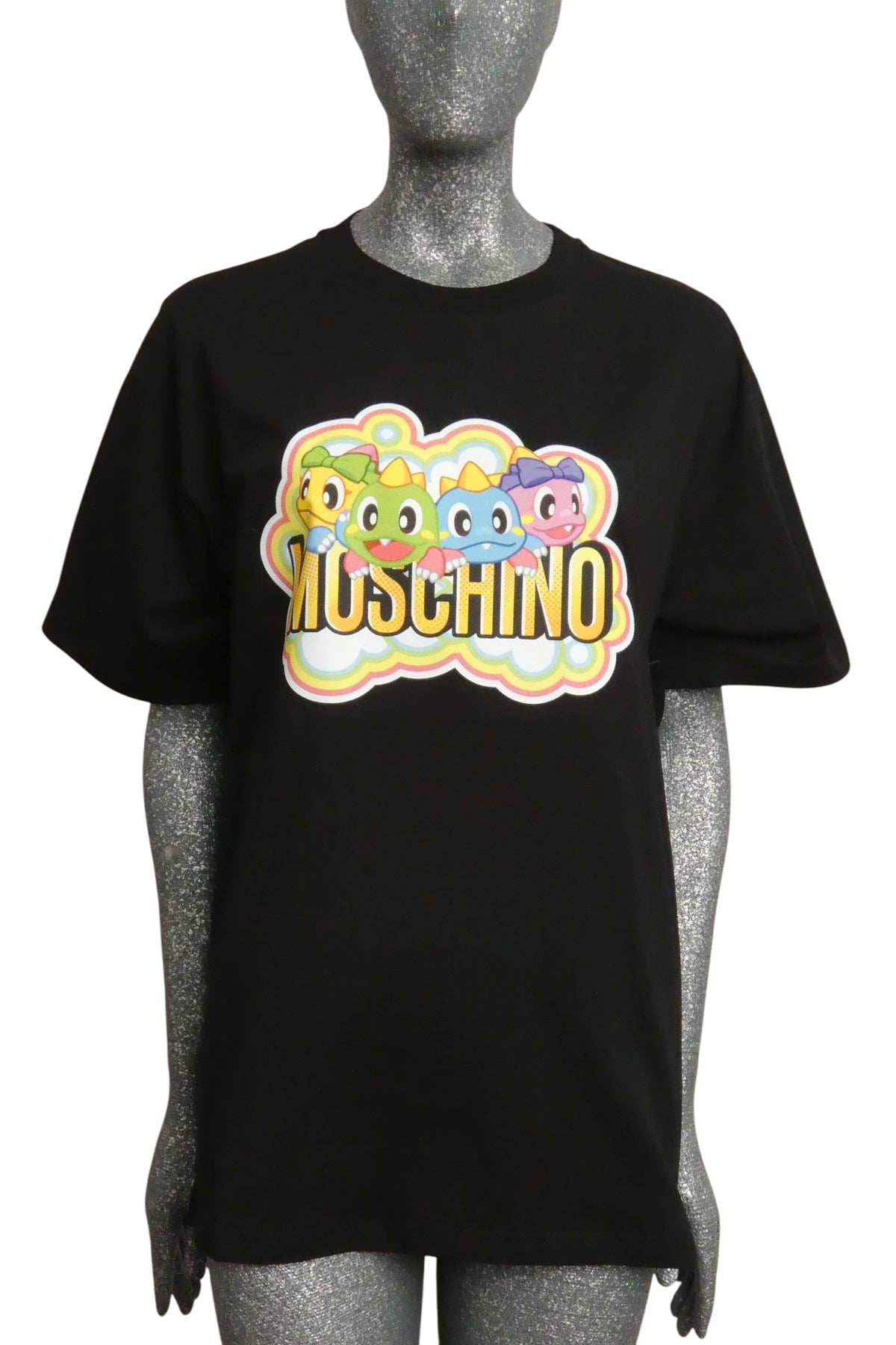 MOSCHINO COUTURE! - 2024 NWT Puzzle Bobble T-Shirt, Size-XSmall