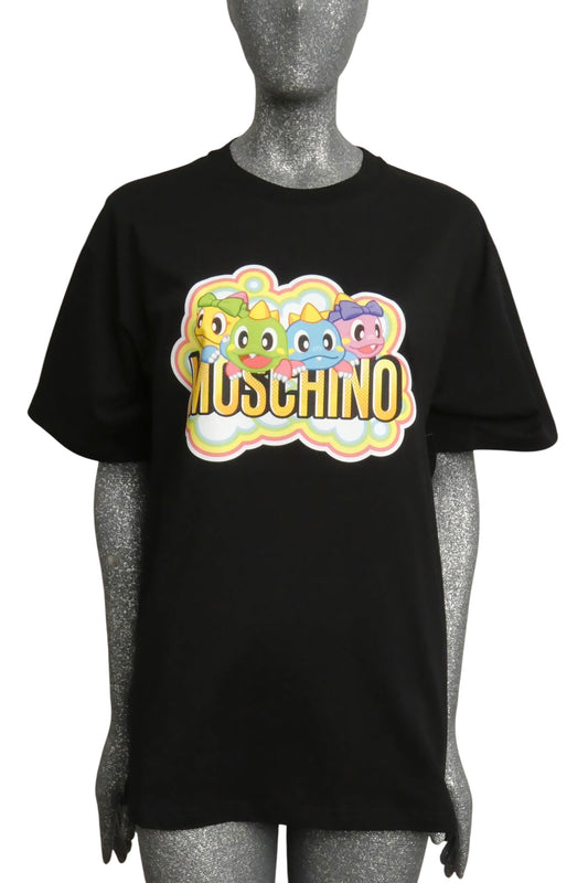 MOSCHINO COUTURE! - 2024 NWT Puzzle Bobble T-Shirt, Size-XSmall