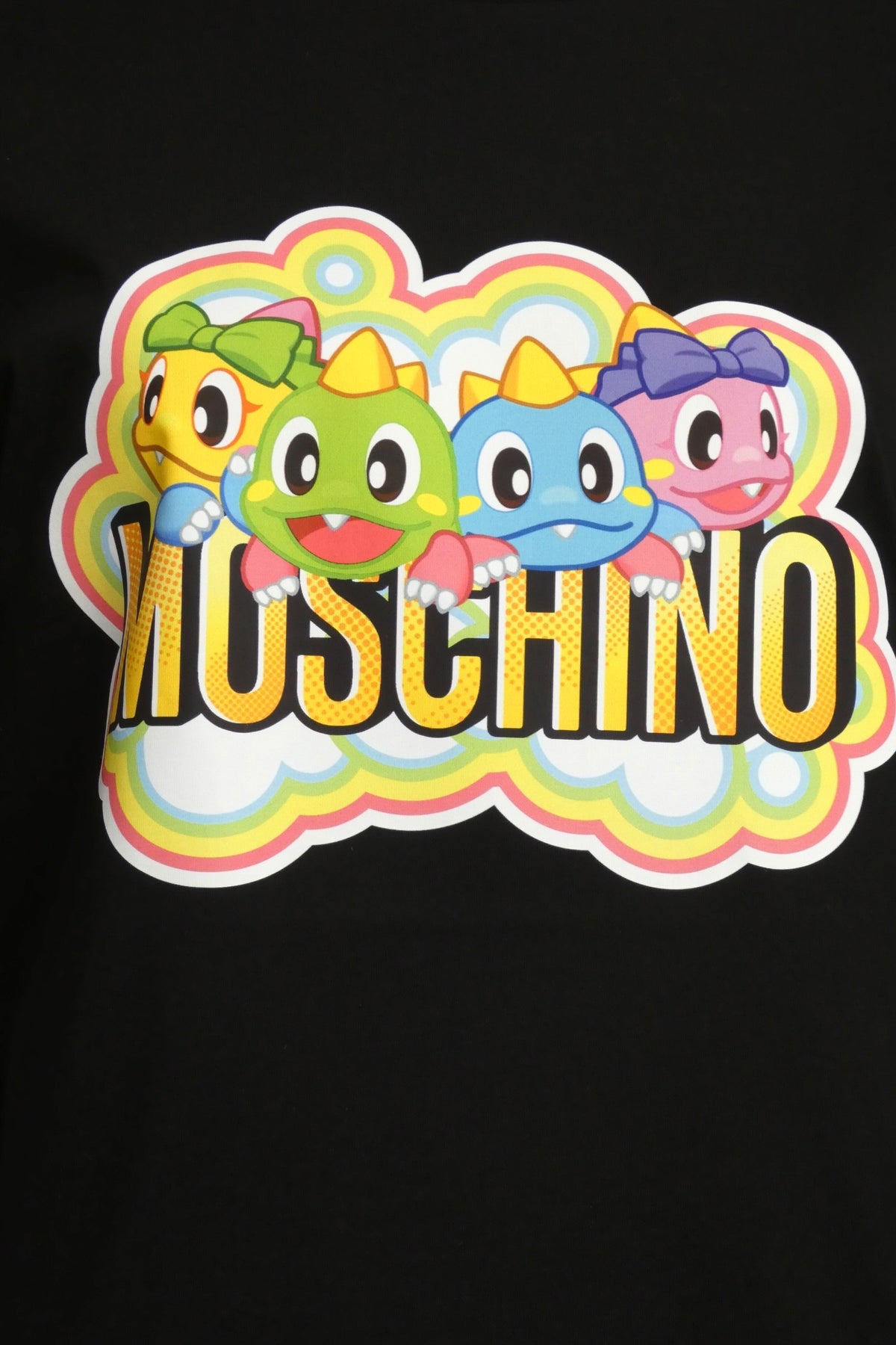 MOSCHINO COUTURE! - 2024 NWT Puzzle Bobble T-Shirt, Size-XSmall