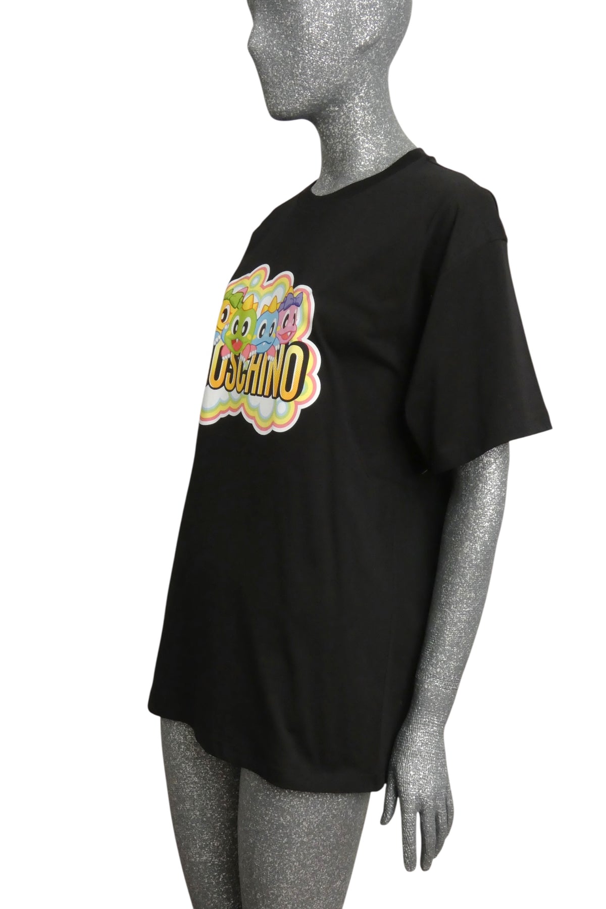 MOSCHINO COUTURE! - 2024 NWT Puzzle Bobble T-Shirt, Size-XSmall
