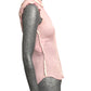 MOSCHINO COUTURE! - 2021 Pink Silk Inside Out Blouse, Size-4