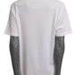 MOSCHINO COUTURE! - 2024 NWT White Cotton T-Shirt, Size-Large