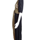 YVES SAINT LAURENT- 1986 Black & Gold Evening Gown, Size 10