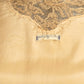 1930s Peach Silk & Lace Bed Jacket, Size-2