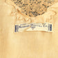 1930s Peach Silk & Lace Bed Jacket, Size-2