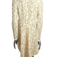 1930s Ivory Lace Evening Coat, Size-2