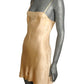1930s Champagne Silk Charmeuse Step-In's, Size-4