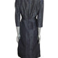 1950s Navy Silk Taffeta Bow Dress, Size-4