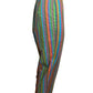 1950s Cotton Sequin Stripe Pants, Size-2