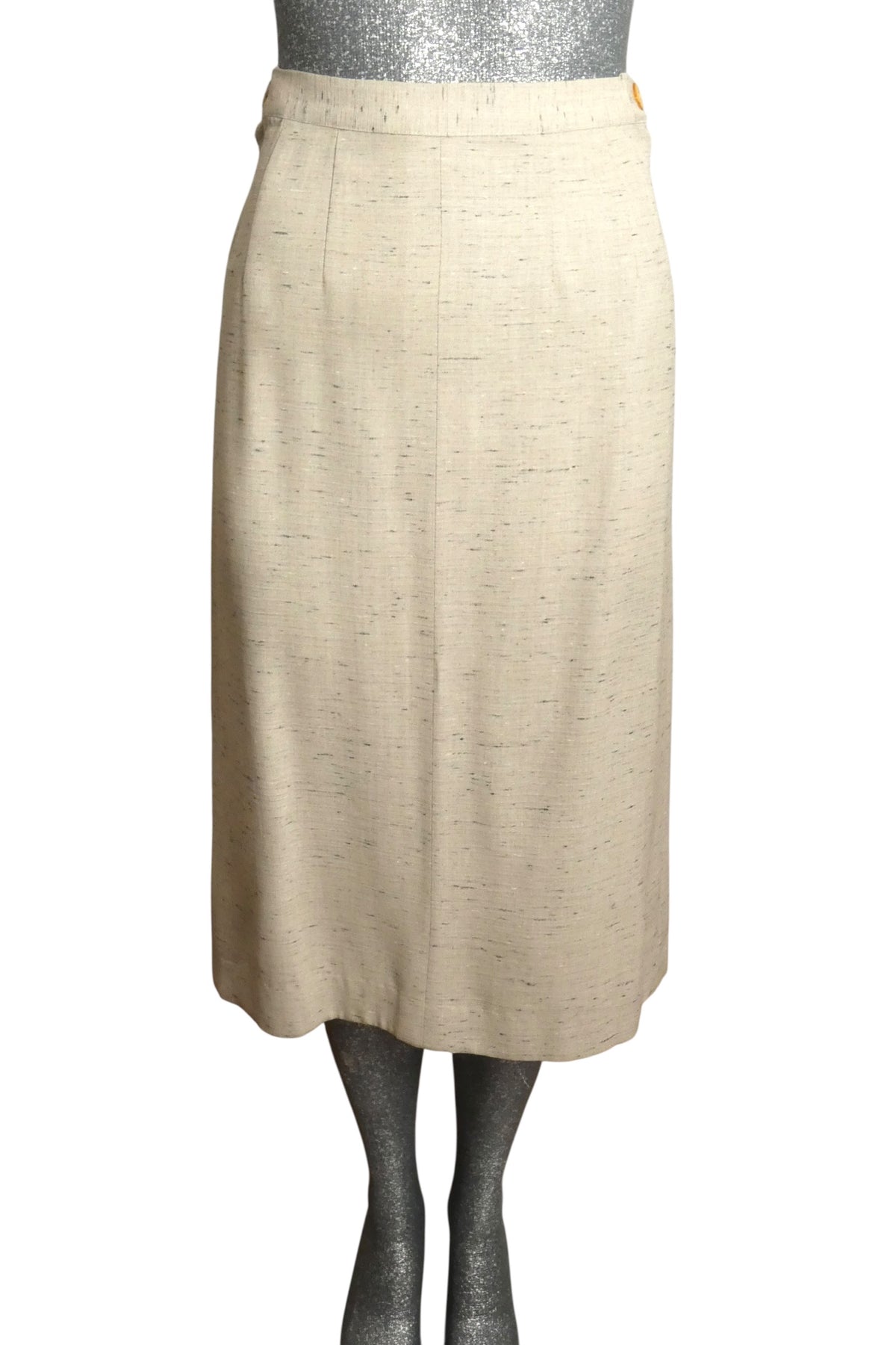 1950s Grey Wool Tweed Suit, Size-6
