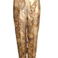 1970s Paisley Knit Hostess Ensemble, Size-4