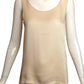 CHANEL- AS IS 1990s Ivory Silk Shell, Size 4