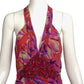 ETRO- Multi Color Beaded Chiffon Gown, Size 8