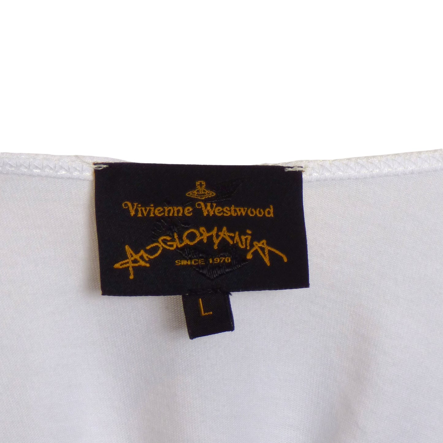 VIVIENNE WESTWOOD ANGLOMANIA- Graphic Print T-Shirt, Size Large
