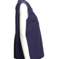 HERMES- Purple Cotton Sleeveless Top, Size 10