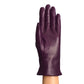 PORTOLANO- NWT Purple Leather Gloves, Size 7