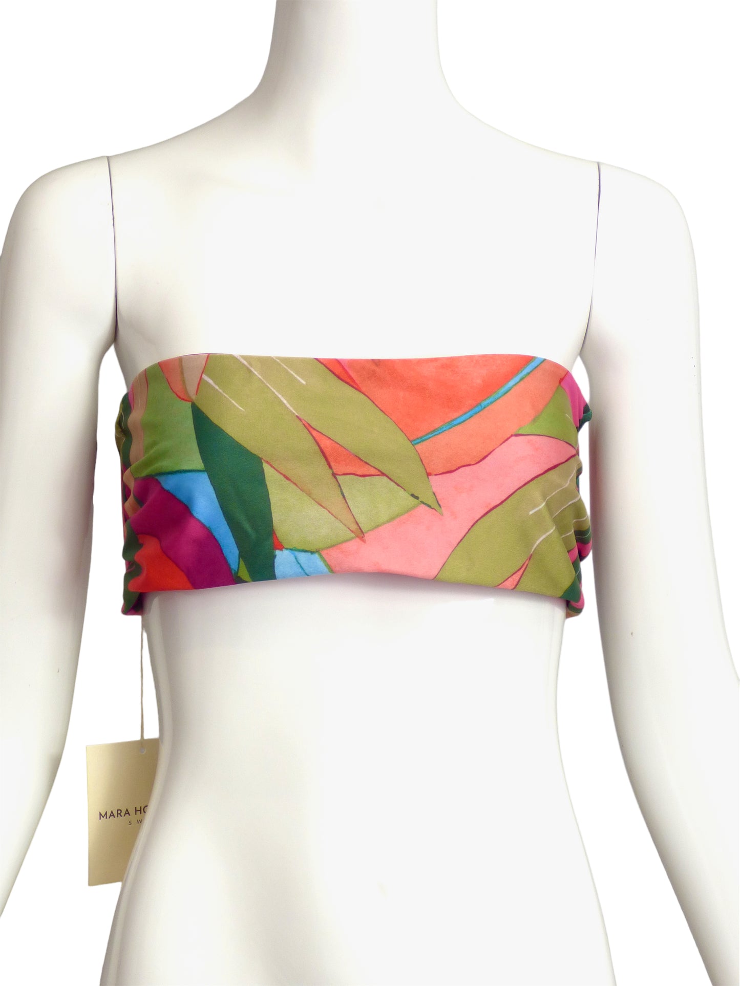 MARA HOFFMAN- NWT Multi Color Knit Bandeau Top, Size 10