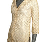 ANNA GIOVANNOZZI - 1960s Ivory Raffia Woven Jacket, Size-2