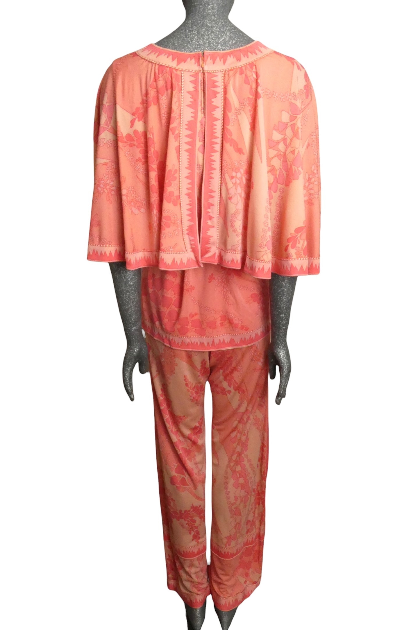 AS IS 1970s Silk Pant Ensemble, Size 6