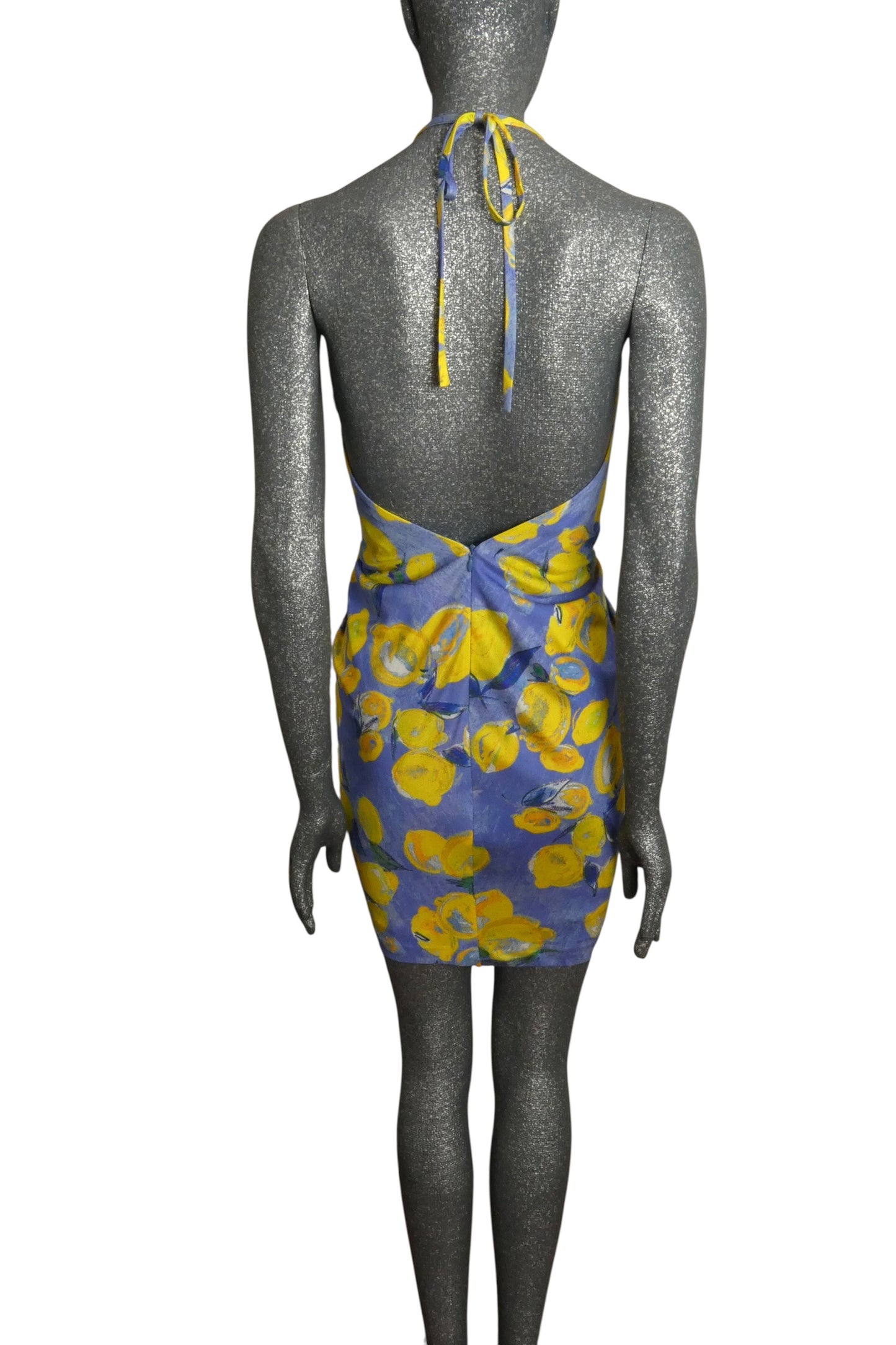 Jersey Knit Halter Dress, Size-2
