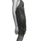 1990s Beaded Mesh Cocktail Dress, Size 6