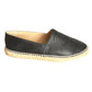 Leather Appliqué Espadrilles, Size-39