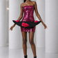 1990s Sequin & Knit Hoop Dress, Size 2
