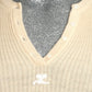 1970s Ribbed Cotton Sweater, Size 2