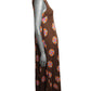 DIANE VON FURSTENBERG - 1970s Brown Knit Maxi Dress & Jacket, Size-6