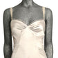 Satin Knit Bustier, Size 6