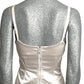 Satin Knit Bustier, Size 6