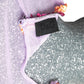 Floral Trimmed Mesh Blouse, Size 2