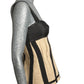 Satin & Burlap Bustier, Size 4