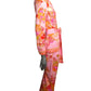 1970s Floral Knit Pant Ensemble, Size-8