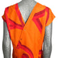 1985 Printed Silk Blouse, Size 8